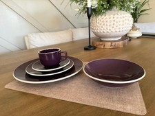 SASAKI Colorstone Plum 5 Plate