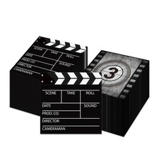 Movie Night Napkin Cinema Birthday Party Tissue Hollywood Film Tableware 20pcs