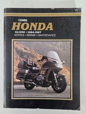 Honda GL1200 Clymer Manual 1984 to 1987 Standard Aspencade Interstate SE-i