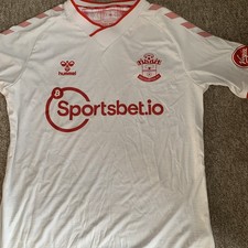 Southampton Fc Limited Edition Shirt 2024 White Large Has Been Opened, Boxed