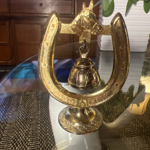 Vintage brass equestrian horse - equestrian,