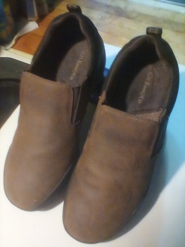 Bass leather mucking - g., h.