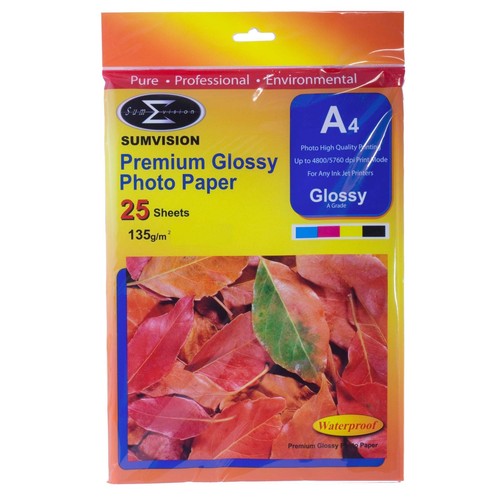 Sumvision glossy inkjet - sumvision, a4