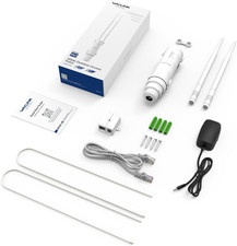 N300 Outdoor Wireless Access Point, Weatherproof 300Mbps 2.4G Wifi Access Poi...