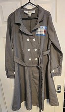 Official Inspector Gadget Fancy Dress Coat 2018 Large Adult Size