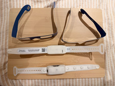 2 Coldplay Wembley OFFICIAL Wrist Band Light Bracelet 2025 Concert & Glasses