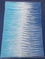 Modern Handmade Afghan/Turkish Kilim Rug, Aztec Wool Area Rug, size 182x126 CM