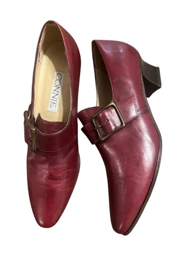 Connie oxblood leather mary - connie,
