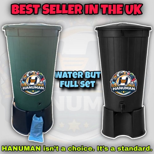 200 litre water butt - water, with