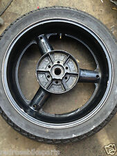 1998 SUZUKI GSXR 600 W Rear Wheel with Wet Tyre Dunlop KR544 GSXR600 SRAD