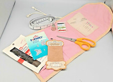 The Quiltery Quilted Ladies Fabric Travelling Sewing Purse Kit with Contents -UK