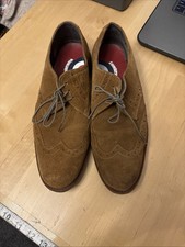 Lambretta men’s Tan Suede Brogues Size 6.