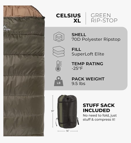 Teton sports celsius - celsius, xl