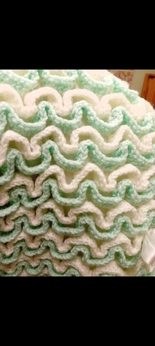 New hand knitted mint green - new,
