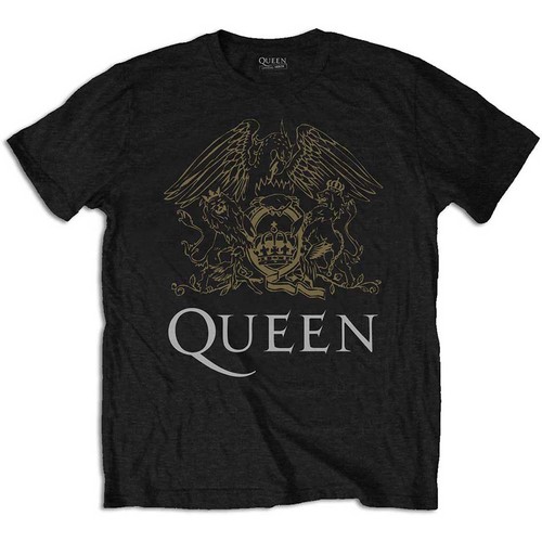 Queen gold crest logo - logo, freddie