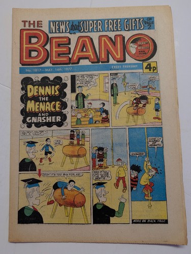 Beano comic 1817 may - no, 14th