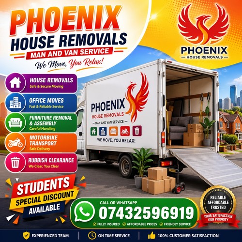 Man and van services - services, hire