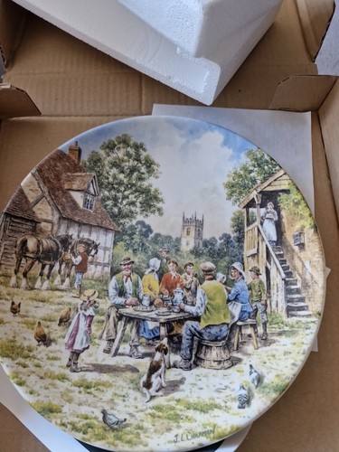 Wedgwood plate harvest - plate,