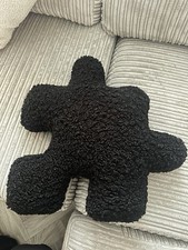 Black Jigsaw Piece Borg Teddy
