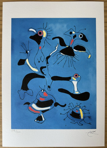 Joan miro signed numbered - joan,