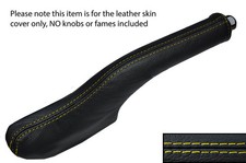 YELLOW STITCHING LEATHER
