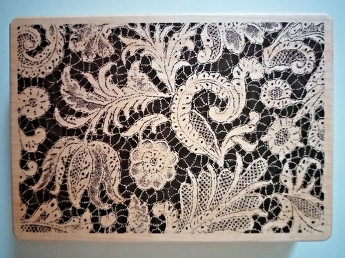 Large floral lace inverse - floral, lace,inverse