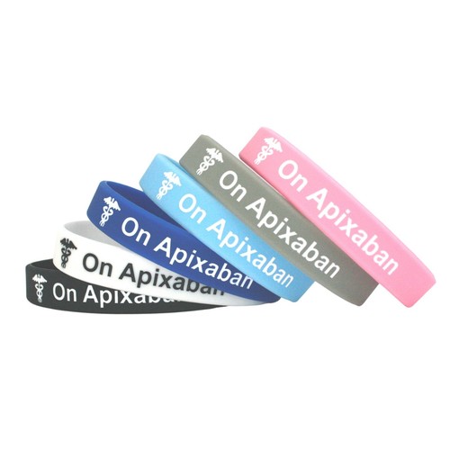 Apixaban wristbands - apixaban,