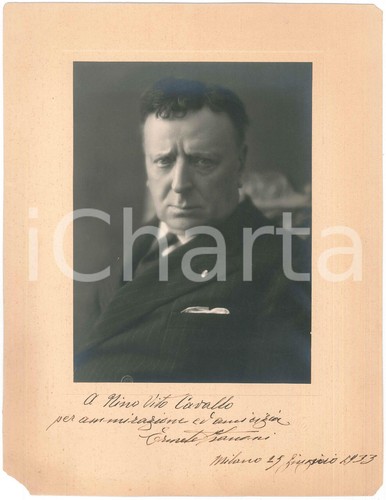 1933 milan actor ermete - milan,