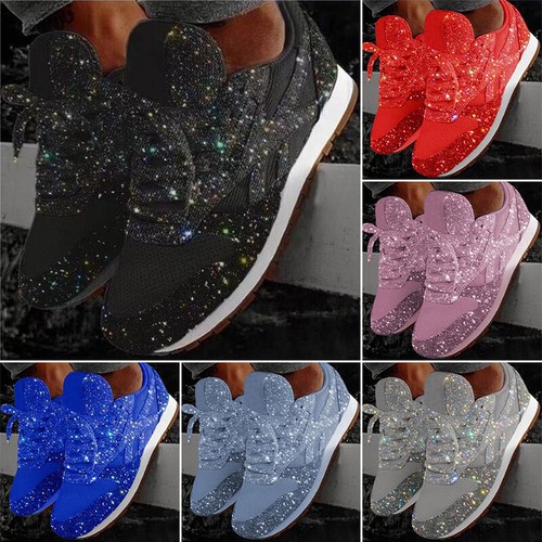 Womens sports shoes sequin - womens,