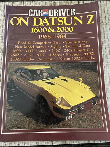 Car and driver datsunz - and,