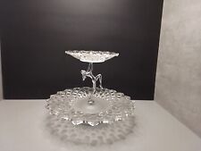 Art Deco Glass Cake Stand