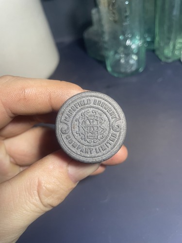 Vintage mansfield brewery - vintage,