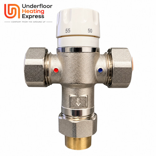 Thermostatic mixing valve 22mm - mixing,