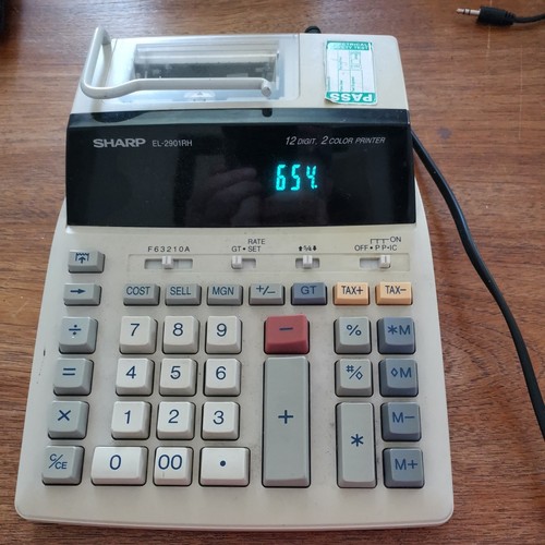 Sharp 2901rh retro - sharp,
