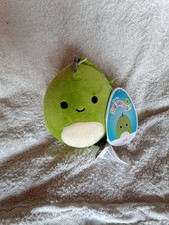 Squishmallow Arlie Dinosaur Clip 3.5"