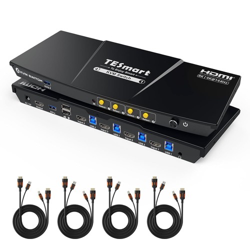 Tesmart hdmi kvm switch - kvm, 4