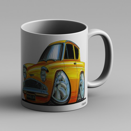 Kartoons koolart mug ford - kartoons,
