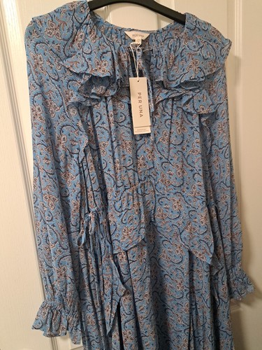 Per una blue floral - una,