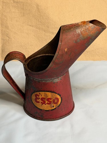Vintage oil jug pourer - oil,