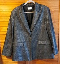 Rita Ora Black Sparkly Over
