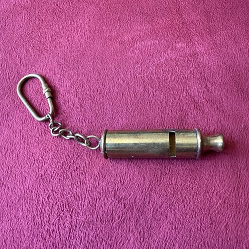 Antique nautical whistle key - nautical,