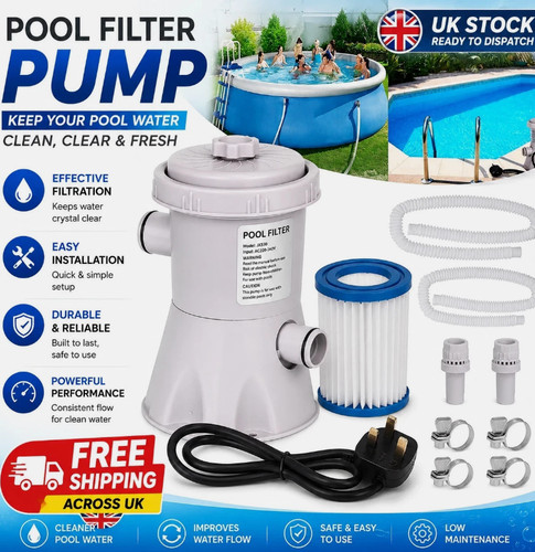 Swimming pool electric filter - swimming,