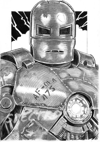 Original art iron - original, man