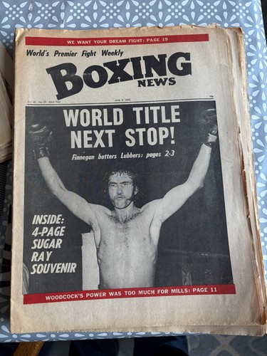 Boxing news june 9th 1972 - boxing,