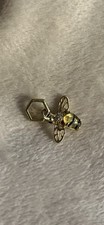 Pandora Gold Bee Charm Amber