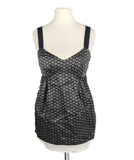 Jigsaw Size 8 100% Silk Grey