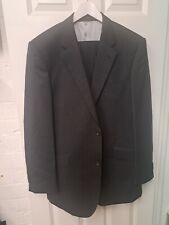 TM Lewin Grey Stripe Suit UK