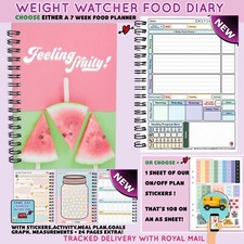 A5 WW Food Diary Organiser