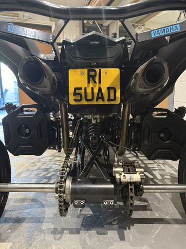 Yamaha raptor number plate - yamaha,