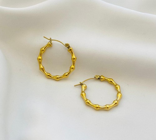 14k gold plated stainless - gold,